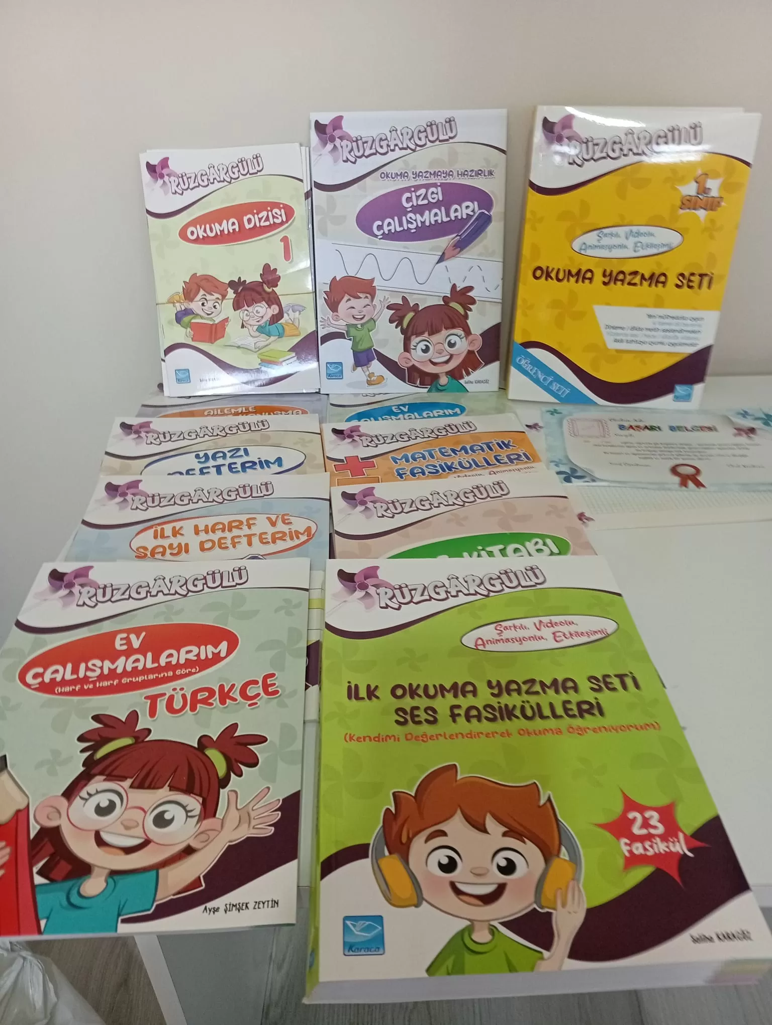 1 sınıf setler