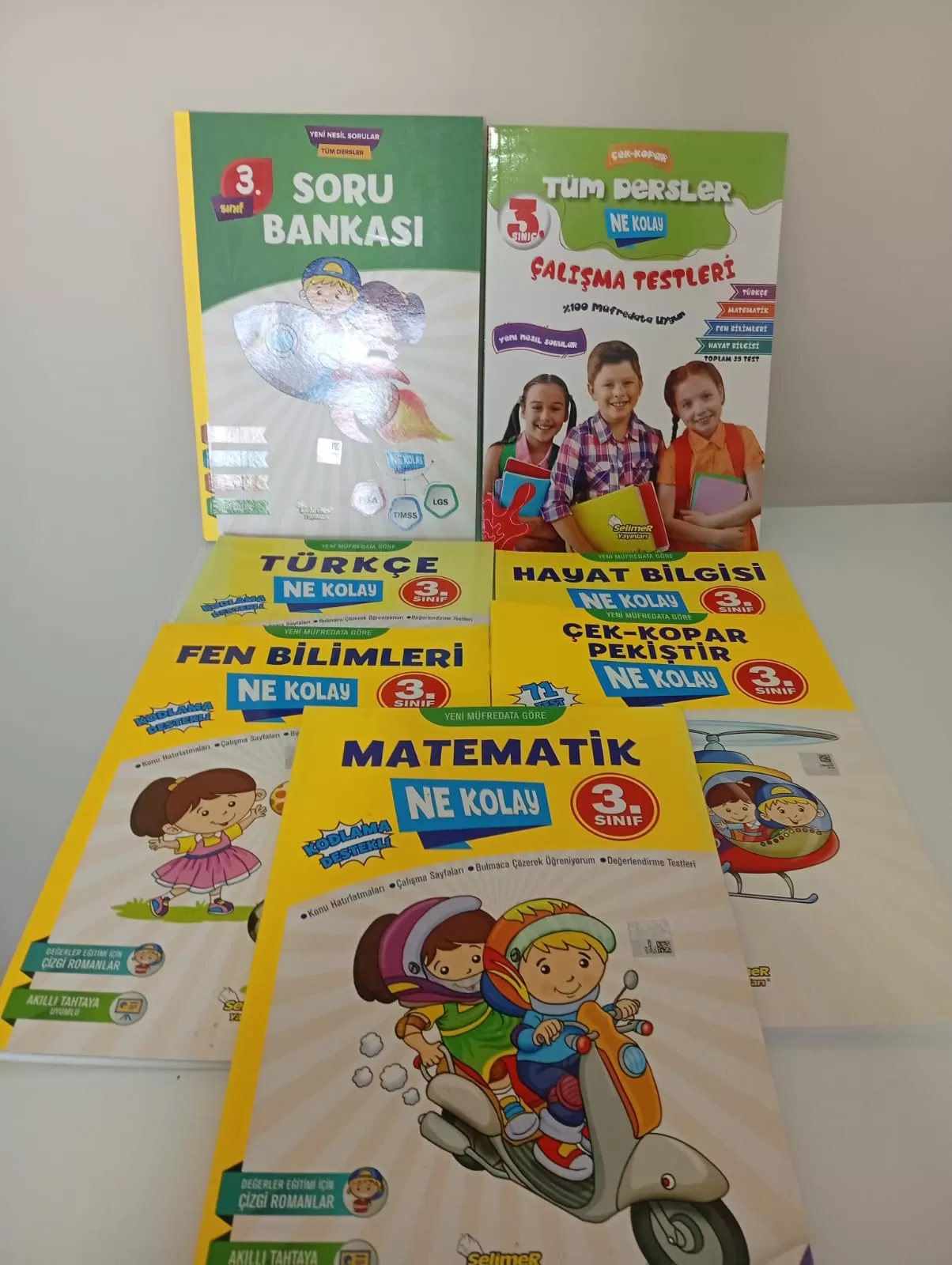 3 sınıf kitap setleri
