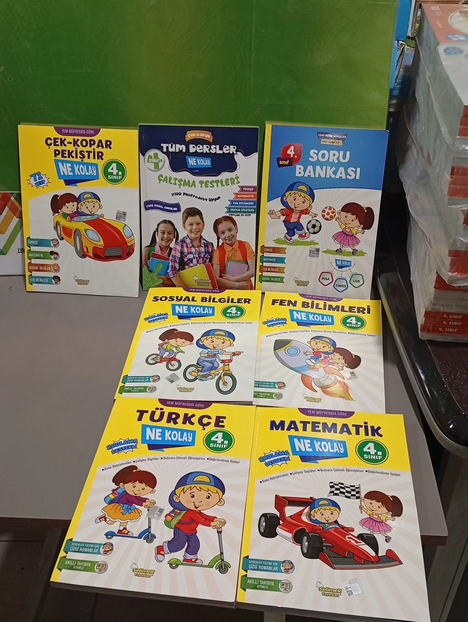 4 SINIF KİTAP SETLERİ